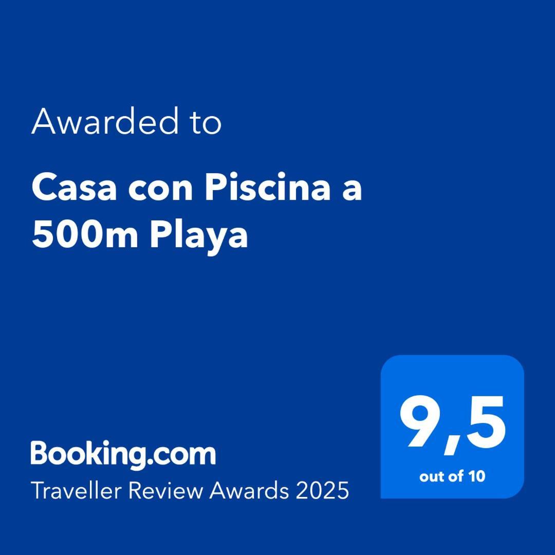 Hébergement de vacances Casa Con Piscina A 500m Playa